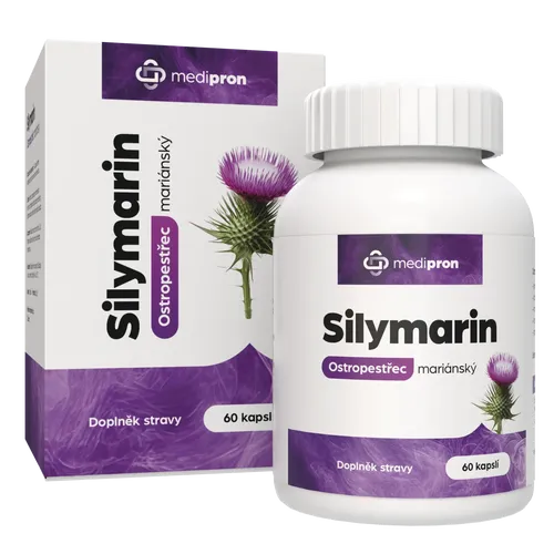 Silymarin (Ostropestřec)